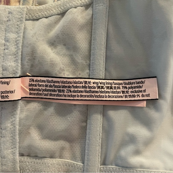 New! Victoria's Secret Dream Angels Pale Pastel Lace Corset Bra Top 22819 - Picture 12 of 15